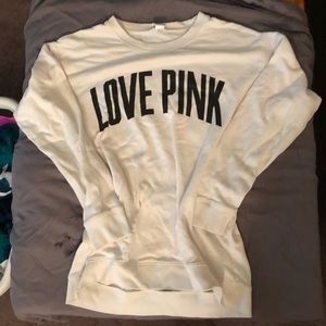 VS Pink oversized sweatshirt!